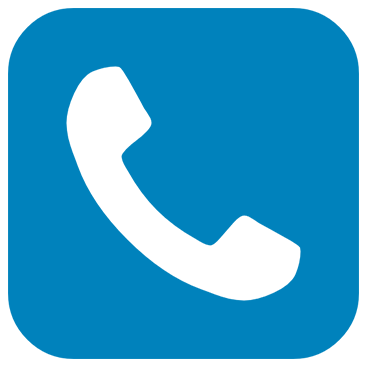 blue phone symbol